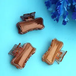 LAIDA Women Set of 3 Metal Claw Clip-10