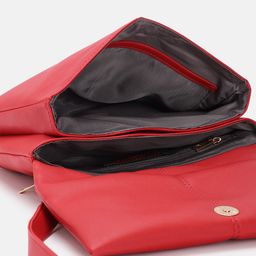 French Connection Solid Structured Sling Bag image 5