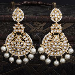 Sukkhi Gold-Plated Filigree Classic Chandbalis-image-46
