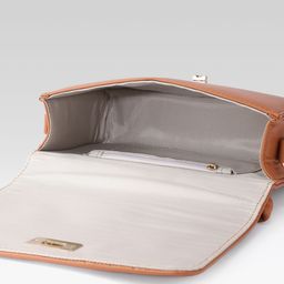 Mast & Harbour Textured Structured Satchel with Quilted image 5