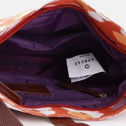 Caprese Abstract Printed Structured Sling Bag image 5