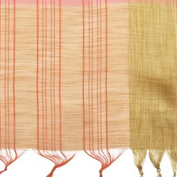 Dupatta Bazaar Peach-Coloured Embroidered Dupatta image 4