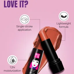 ELLE 18  Color Pop Matte Lip Color -Peach Impact C27 image 5