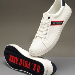 U S Polo Assn Men Off White Casual Sneakers-image-84