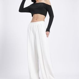 glitchez Less Is More One Shoulder Crop Fitted Top image 4