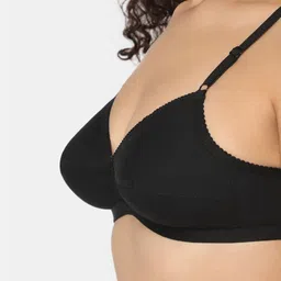 NAIDU HALL Pack Of 3 Medium Coverage Cotton Bra image 2