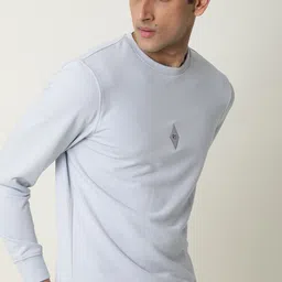 RARE RABBIT Men Jade Slim Fit Solid Sweatshirt-picture-30