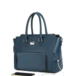 RASHKI PU Structured Handheld Bag image 4