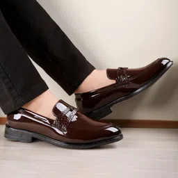 INVICTUS Men Formal Party Wear Slip-On Loafers-picture-32