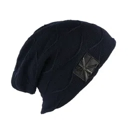 iSWEVEN Unisex Navy Blue Beanie-image-68