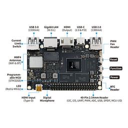 Khadas VIM4 Amlogic A311D2 SBC Supports 4K UI and HDMI Input image 3
