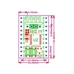 WeAct Studio STM32G031F6P6 Core Demo Board image 3