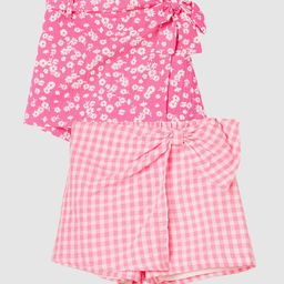 Fame Forever by Lifestyle Girls Pack of 2 Printed Mini Skorts-image-62