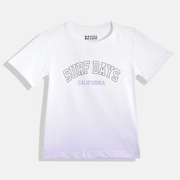 HERE&NOW Boys Typography Printed Ombre T-shirt-picture-26