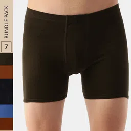 Dollar Lehar Combed Cotton Men Pack Of 7 Trunks MLHTR-05-picture-32