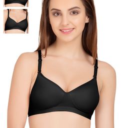 Tweens Pack of 3 Black T-shirt Bras TW1313BL-picture-32
