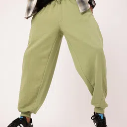 Kook N Keech Men Modern Street Essential Relaxed Fit Cotton Terry Joggers-image-39