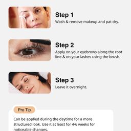 Cureskin Eyebrow & Lash Oil With Bhringraj & Castor - 7 ml image 4