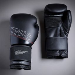 Adult Boxing Training Gloves 120 Black-image-63