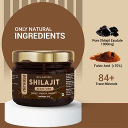 Nirvasa Pure Shilajit Resin Form,  20 g  image 3