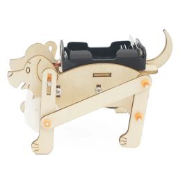 DIY Wooden Robot Dog STEM Kit Robo-Dog A STEM Adventure Hands-On STEM Build Your Own Dog With DIY Science Physic Project Experiment For School Children -RS6479DIY Wooden Robot Dog STEM Kit Robo-Dog A STEM Adventure Hands-On STEM Build Your Own Dog With DIY Science Physic Project Experiment For School Children -RS6479 image 2