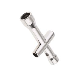 Hexagonal Cross Wrench Sleeve Nut Tool Mini Cross Sleeve Tool Compact Cross Wrench For M2 M2.5 M3 M4 Hex Nuts - RS4395 Hexagonal Cross Wrench Sleeve Nut Tool Mini Cross Sleeve Tool Compact Cross Wrench For M2 M2.5 M3 M4 Hex Nuts - RS4395 image 2