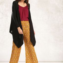 Anouk Black Open Front Shrug-31