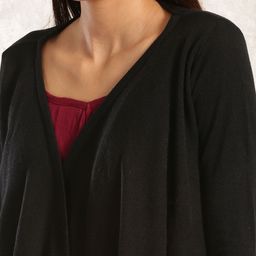 Anouk Black Open Front Shrug image 3