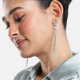 DressBerry Contemporary Drop Earrings-14