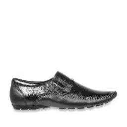 Mochi Men's Black Casual Loafers-picture-41