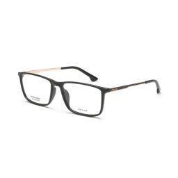 Police VPLB48K55Z42FR Black Rectangular Eye Frames For Men-picture-3