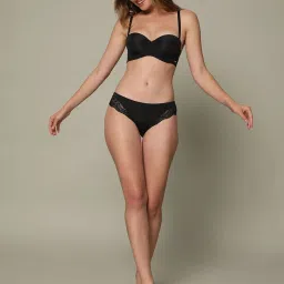 Vero Moda Intimates Black Half Coverage Push-Up Bra image 4