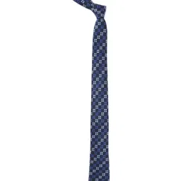 Allen Solly Navy Printed Formal Tie-picture-31