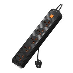 Orange Portronics Power Plate 13 Power Extension Board with 4 sockets-image-5
