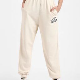 Adidas Off White W BLUV Q1 PT Cotton Joggers-image-30