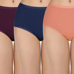 Amante Multicolor Cotton Hipster Panty (Pack of 3)-image-63