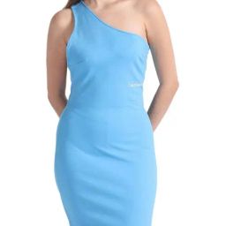 CALVIN KLEIN Blue Crush Embroidered Dress-picture-18