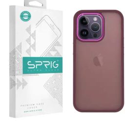 Sprig Translucent Back Cover for APPLE iPhone 14 Pro Max (Red)-image-90