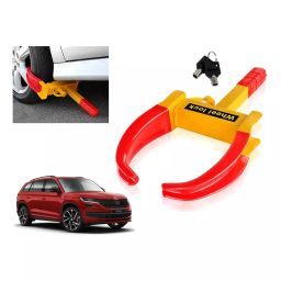 Auto Pearl Claw Type Anti Theft Wheel Clamp Lock for Skoda Kodiaq 2.0 TDI Style (2016-2021)-13