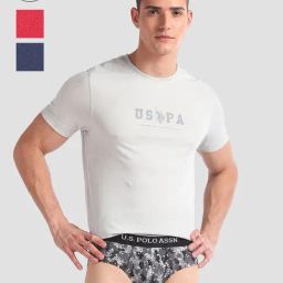 U.S. Polo Assn. Multicolor Printed Briefs - Pack of 3-picture-40