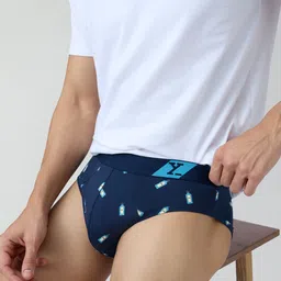 XYXX Men Printed 100% Combed Cotton Splash Brief XYBRF200-picture-17