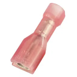 RS PRO Red Insulated Female Spade Connector, , 0.5 x 2.8 mm Tab Size, 0.5 mm² to 0.75 mm², 1788299-8