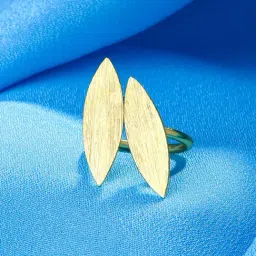 NVR Western Gold Plated Ajustable Finger Ring for Women-image-39