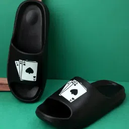 Pampy Angel Men's Black Slides-picture-13