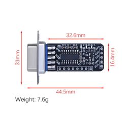 RS232 to TTL Serial Port Converter Adapter Communication Module image 2