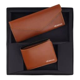 Abeeza Handicraft Tan Wallet and Purse Set-picture-25