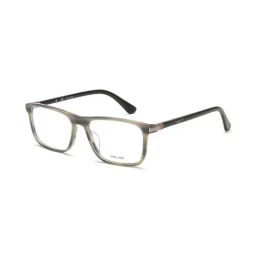 Police VPLD97K546K3FR Grey Rectangular Eye Frames For Men-image-38