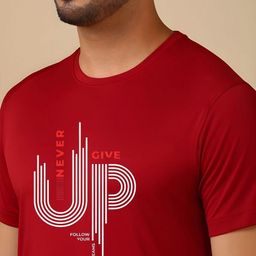 SZN Men Typography Printed Round Neck T-shirt-picture-45