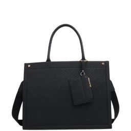 Aldo Black Textured Large Tote Handbag-image-73