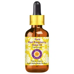 Deve Herbes Pure Red Raspberry Seed Oil with Glass Dropper - 50 ml image 1